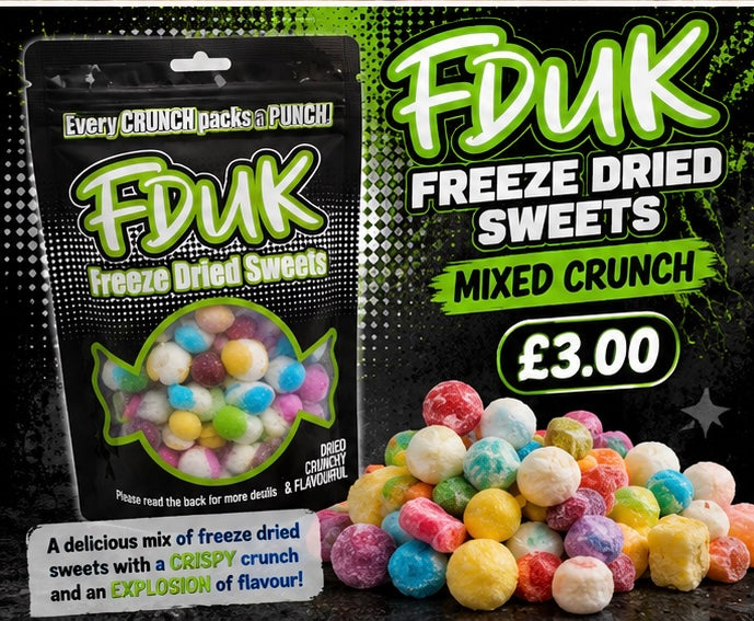 Freeze dry skittles