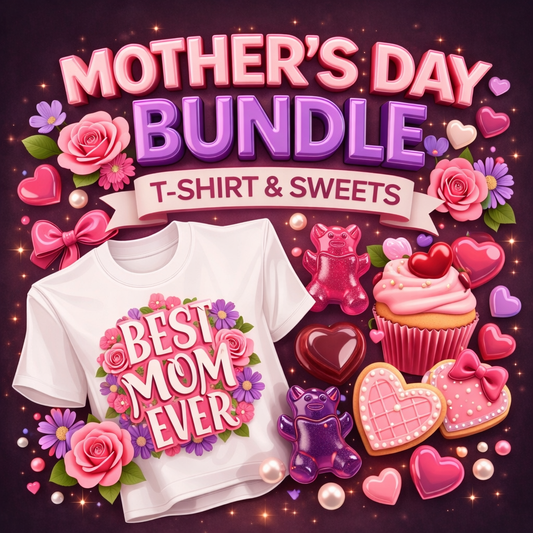 Mother’s Day Bundle – T-Shirt & Sweets 💖